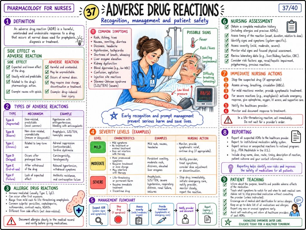Adverse Drug Reactions Recognition & Management