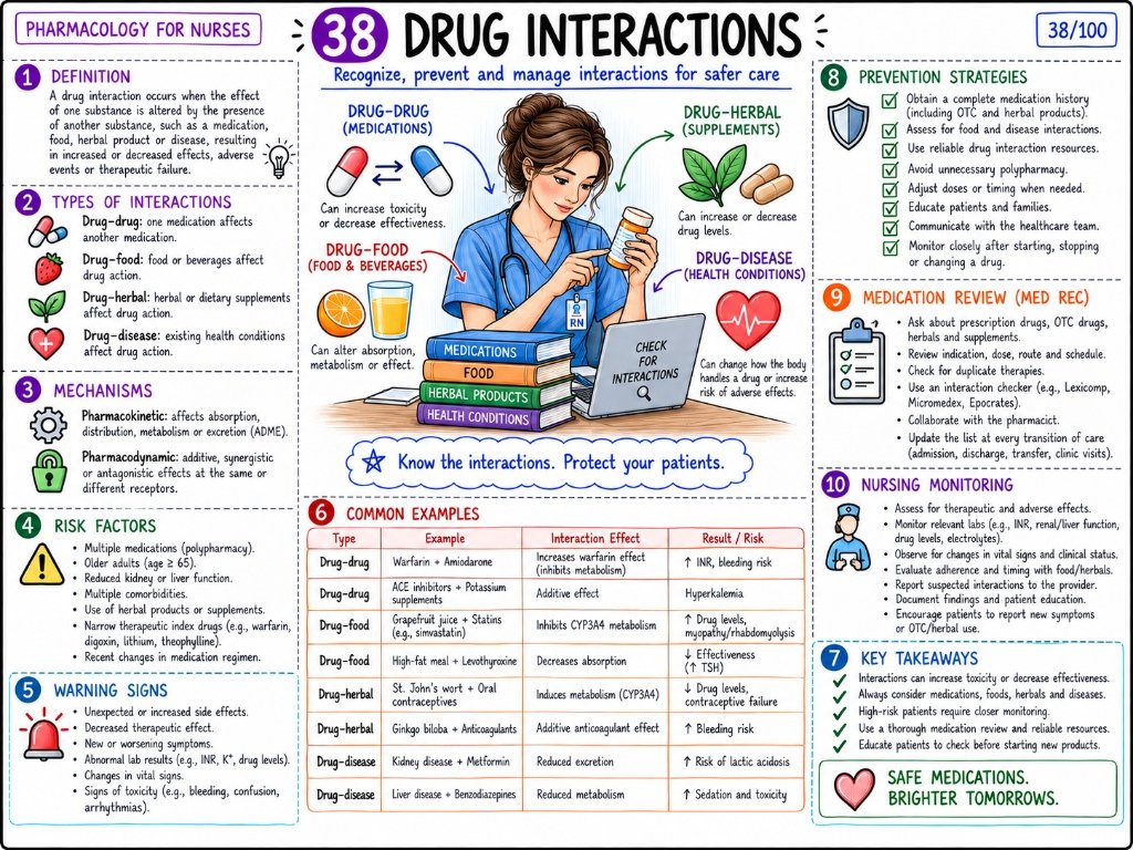 Drug Interactions & Risk Factors
