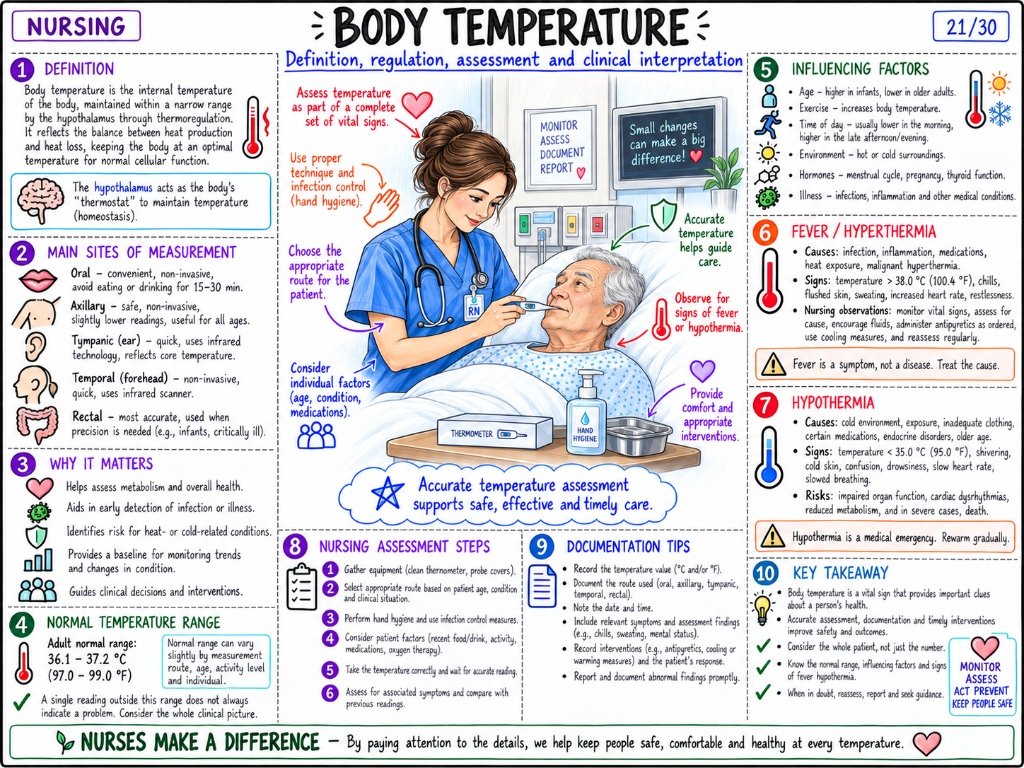 Body Temperature: Definition, Regulation & Clinical Interpretation